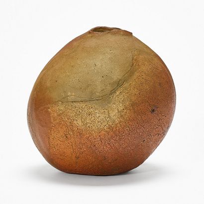 Jean LERAT (1913-1992)
VASE CRATERE 
Grès...