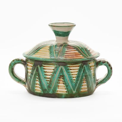 Robert PICAULT (1919-2000)
COVERED POT circa...