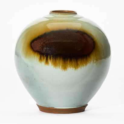 Marc UZAN (1955)
BALL VASE
Glazed stoneware
Signed
H....