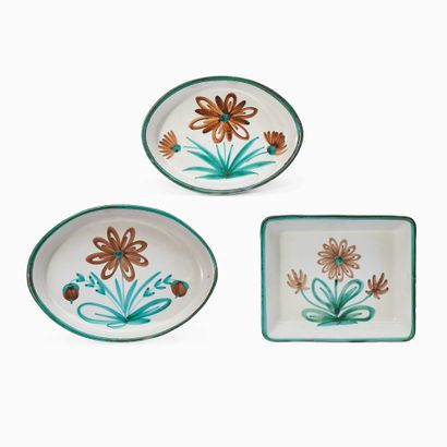 Robert PICAULT (1919-2000)
Set of 3 GRATIN...