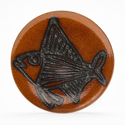 Robert PICAULT (1919-2000)
FISH PLATE
Ceramic...