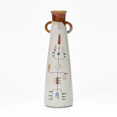 Jean RIVIER (1915-2017)
VASE with two handles...