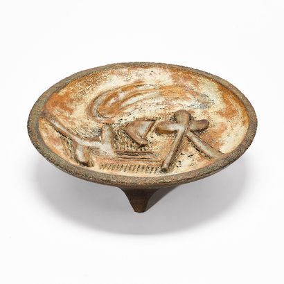 Eugène FIDLER (1910-1990)
TRIPODE CUP circa...