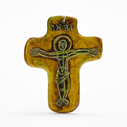 Georges JOUVE (1910-1964)
CHRIST EN CROIX
Céramique...