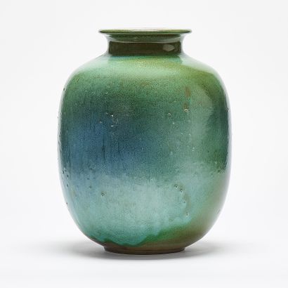 Francis MILICI (1952)
VASE BALUSTRE 
Céramique...