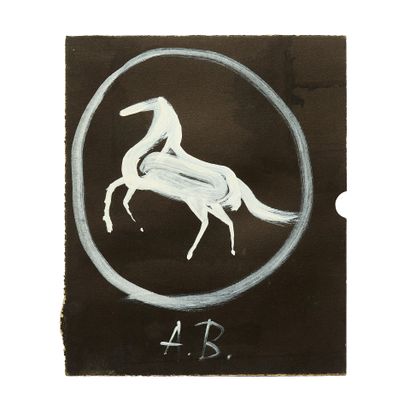 André BRASILIER (1929)
Projet de décor de...