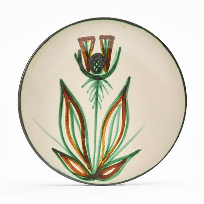 Robert PICAULT (1919-2000)
PLAT FLEURS circa...
