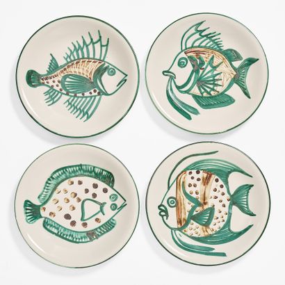 Robert PICAULT (1919-2000)
Set of 6 fish...