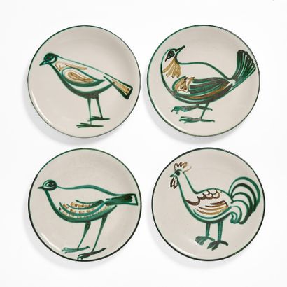 Robert PICAULT (1919-2000)
Set of 6 bird...