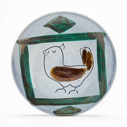 Jacques INNOCENTI (1926-1961)
BIRD ASSIETTE...