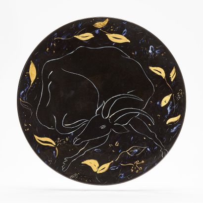 Pierre BONCOMPAIN (1938)
GRAND PLAT CIRCULAIRE...