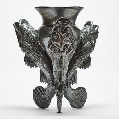 Jean MARAIS (1913-1998)
LARGE TRIPOD VASE...