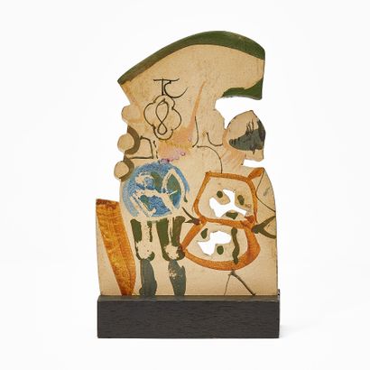 Gilbert PORTANIER (1926-2023)
SCULPTURE PLATE...