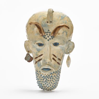 Marcel GIRAUD (1937)
PRIMITIVE MASK
Chamotte...