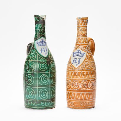 Robert PICAULT (1919-2000)
PAIRE DE PICHETS...