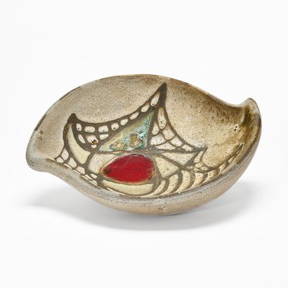 Marius BESSONE (1929-2001)
FREE-FORM BOWL
Glazed...