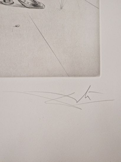 Salvador DALI (1904-1989)
Le bureaucrate,...