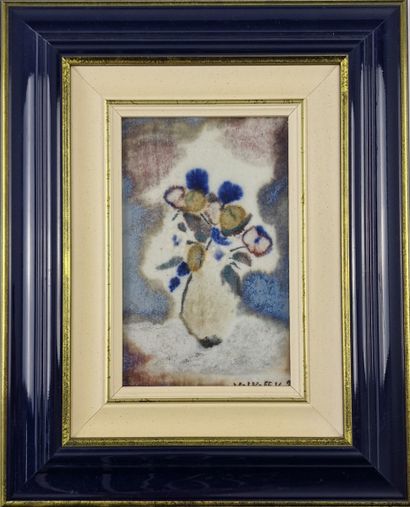 Voldemar VOLKOFF (1932-2007)
PLAQUE bouquet...