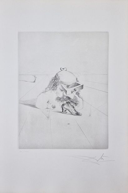 Salvador DALI (1904-1989)
Le bureaucrate,...