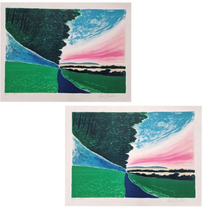 André BRASILIER (né en 1929)
Soir d'été
LITHOGRAPHIE
Signée...