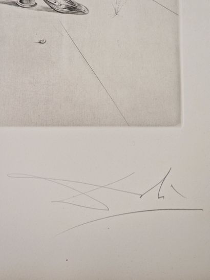 Salvador DALI (1904-1989)
Le bureaucrate,...