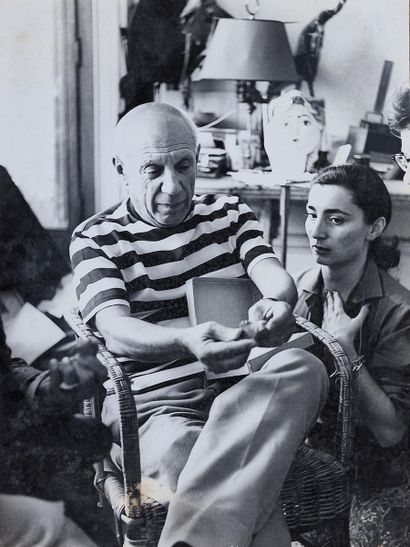 André VILLERS (1930-2016)
Picasso et Jacqueline...