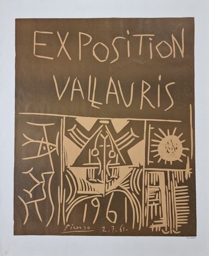 Pablo PICASSO (1881-1973)
AFFICHE D'EXPOSITION...
