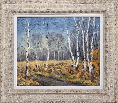 Paul-Emile PISSARRO (1884-1972)
Le bois de...