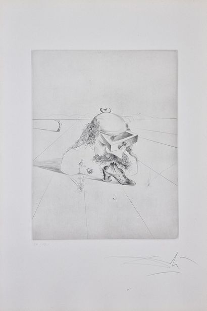 Salvador DALI (1904-1989)
Le bureaucrate,...