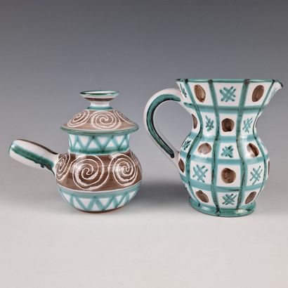 Robert PICAULT (1919-2000)
CREMIER and MOUTARDIER
Glazed...
