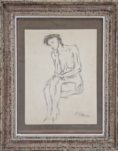 Attribué à José Clemente OROZCO (1883-1949)
Desnudo...