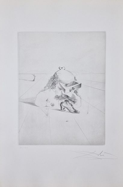 Salvador DALI (1904-1989)
Le bureaucrate,...
