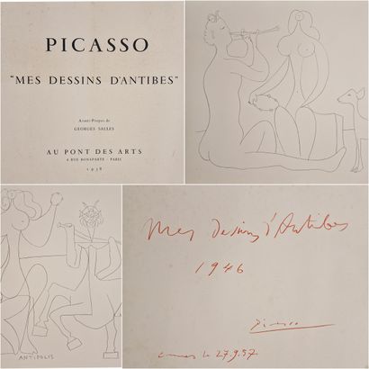Pablo PICASSO (1881-1973)
Mes dessins d’Antibes
Préface...