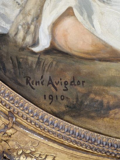 René AVIGDOR (XIX-XXème Siècle)
Portrait...