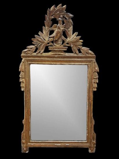 MIROIR de Style Louis XVI Circa 1960 à encadrement...