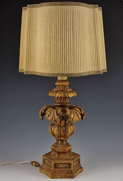 LAMPE ELECTRIQUE en forme de flambeau de...