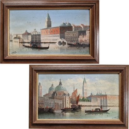Karl KAUFMANN dit Henri CARNIER (1800-1868)
Venise,...