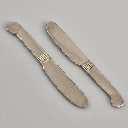 CHRISTOFLE ET Luc LANEL (1893-1965) - SET...