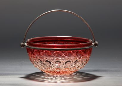 BACCARAT - MODELE DIAMANTS PIERRERIES ROSE...