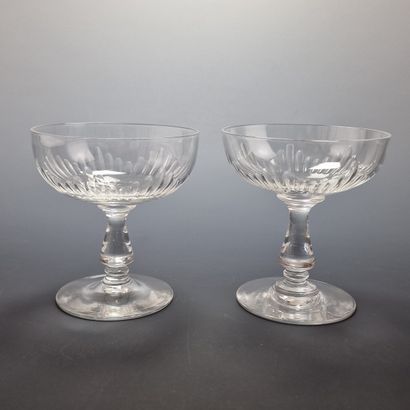 BACCARAT - FORME 62 TAILLE JEUX D'ORGUE (Listed...