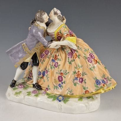 MEISSEN - GROUPE du Début du XXème Siècle...
