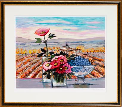 MICHEL-HENRY (1928–2016)
Village
PRINT 
Signed...