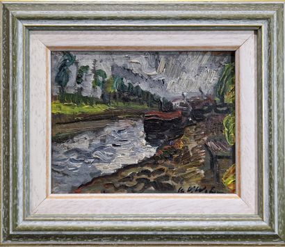 Henri-Victor WOLVENS (1896-1977)
Canal de...