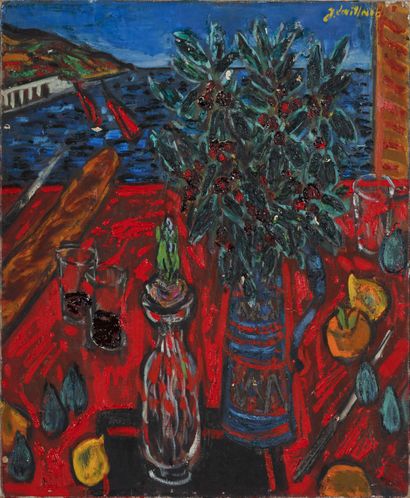 Jeanne LAILLARD XXème Siècle 
Nature morte...