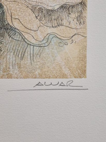 Alvar SUNOL MUNOZ RAMOS (1935)
La main tendue
ESTAMPE
Signée...
