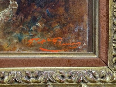 François-Auguste RAVIER (1814-1895)
Les baigneuses
HUILE...