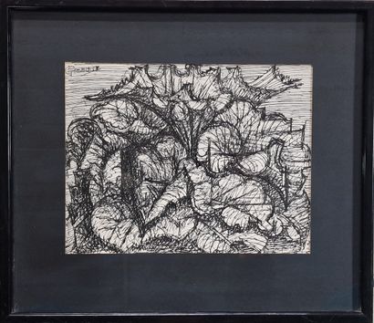 Marcel GROMAIRE (1892-1971)
La rhubarbe
ENCRE
Signée...