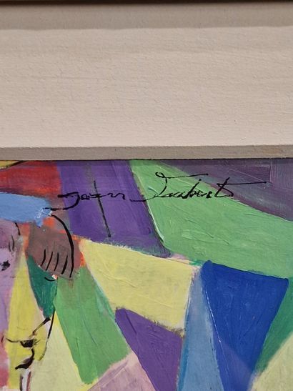 Jean FAUBERT (Né en 1946)
Jeune flutiste...