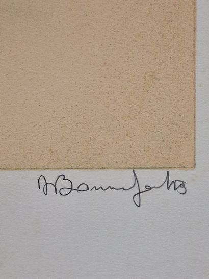 Alain BONNEFOIT (1937)
Nu au chapeau
LITHOGRAPHIE
Signée...