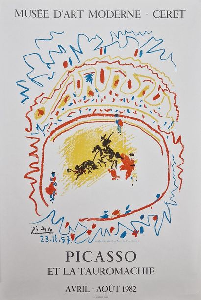 D'après Pablo PICASSO 
Picasso et la tauromachie...